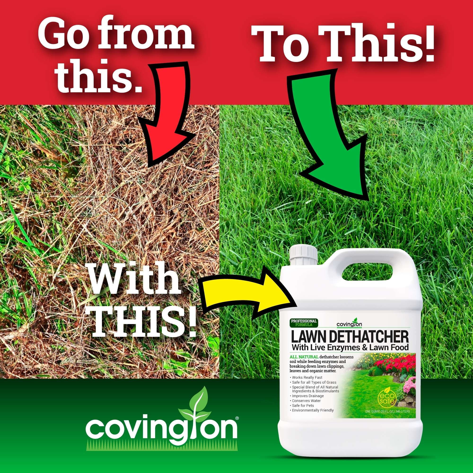 Covington liquid lawn aerator discount