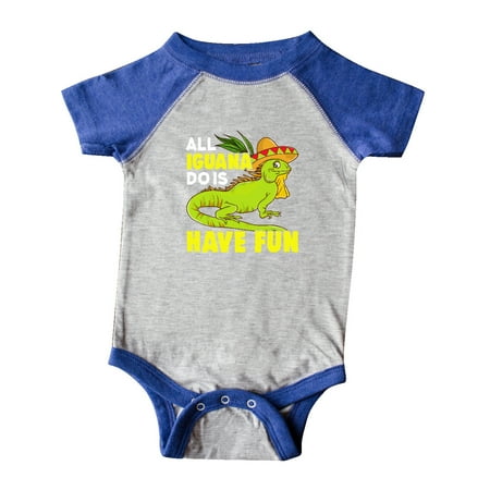 

Inktastic Iguana Funny Pet Gift Baby Boy or Baby Girl Bodysuit