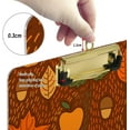 thumbnail image 4 of FMSHPON Pumpkins Wheat Clipboard Hardboard Wood Nursing Clip Board and Pull for Standard A4 Letter 13x9 inches, 4 of 8