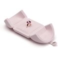 thumbnail image 1 of QUETO Pink Velvet Ring Box for Proposal, Engagement, Wedding Ring Gift Case, 1 of 6