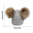 thumbnail image 3 of fastboy Woolen Childrens Beanie Hat Winter Essential For Keeping Warm Multiple Colors Available Wide Orange, 3 of 6