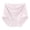 Purple, variant on HVOBTTY Women's Seamless High Waist Briefs Solid Color Ribbed Underwear Stretch Breathable Slim Sport Panties