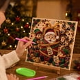 thumbnail image 4 of Lazduis Christmas Diamond Art Kit Christmas Pearl Art Kits for Adults DIY Holiday Decor with Pre-Printed Canvas Beads Wall Decor 7.87 x 7.87 x 1.18IN, 4 of 6