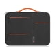 thumbnail image 1 of Qarigey Bolsa para portátil, organizador electrónico, funda Universal a prueba de golpes, resistente al agua, con asa para viaje de negocios Bolsas de mensajero y de hombro Negro 13 pulgadas, 1 of 6