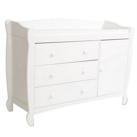 Delta - Newport Combo Dresser and Changing Table, White