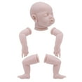thumbnail image 2 of Kits de muecas Reborn, cómodas piezas de muecas recién nacidas en blanco, 50cm para hermosos juguetes, muecas hechas a mano, juguete interesante, manualidades DiyToys Fyydes Descripción de la referencia, 2 of 6