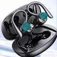 SHZHHFKJCX Wireless TWS Sports Headphones with Loggingear Design