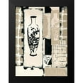 thumbnail image 2 of Noiseux, Marie Madeleine 12x14 Black Modern Framed Museum Art Print Titled - Chinoiserie, 2 of 5