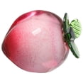 thumbnail image 2 of 2pcs Peach Decor Fake Peach Collectible Crystal Fruit Statue Holiday Decoration for Home, 2 of 6