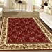 thumbnail image 3 of Radici 1590-1002-RED 5 ft.5 x 7 ft.7 Como Rug - Red, 3 of 3
