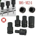 thumbnail image 6 of Square Screw Tap Socket 1/2 Inch Driver for Electric Wrench M6 to M24 Sizes, 6 of 8