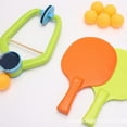thumbnail image 4 of 2 Set Hanging Table Tennis Trainer Portable Set, Door Pong Game, Doorway Game Pingpong Trainer, Table Tennis Exerciser Set with Racket and Balls, Adjustable Hanging Table Tennis Trainer for Home, 4 of 9