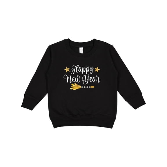 Inktastic Happy New Year Holiday Party Toddler Sweatshirt