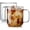 16 oz, variant on Glass Coffee Mugs, 12 oz iced coffee cups, Clear Tea Cups Set of 6, Glass Mugs with Handles, Glass Cups for Latte, Cappuccino, and Tea