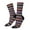 2 Black-2, variant on Blanket stripes Print Adult Socks for Men & Women,Calf Socks, Ankle Socks,Boots Socks,Breathable Casual Sock,Unisex Crew Socks