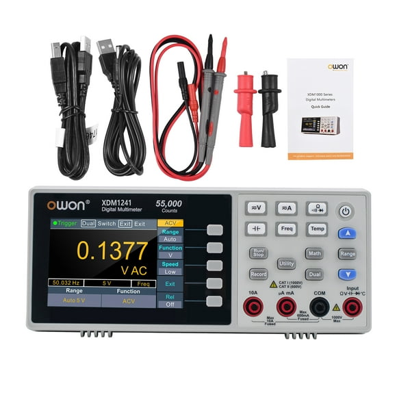 Multimètres, rms compteur universel 55 000 ampèremètre voltmètre tft écran LCD 000 rms universel avec 3,5 pouces tft mètre avec 3,5 pouces compteur universel avec buzhi auto ampèremètre vol. Rms avec 3,5 Dc Lanru