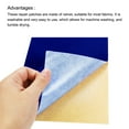 thumbnail image 4 of Uxcell Self-Adhesive Velvet Patches Repair Patches Blue 4Pcs, 4 of 5