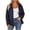 Black-Tops, variant on Color Block Hooded Zip Up Outdoor Windbreaker Jackets Drawstring Cuff Multi Pocket Outerwear Mountain Camping Loose Fit Casual Coats Khaki M