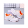 thumbnail image 4 of Frontwalk Ladies Trainers Knit Upper Running Shoe Fitness Workout Sneakers Gym Non-Slip Athletic Shoes Womens Sport Walking Beige 7, 4 of 8