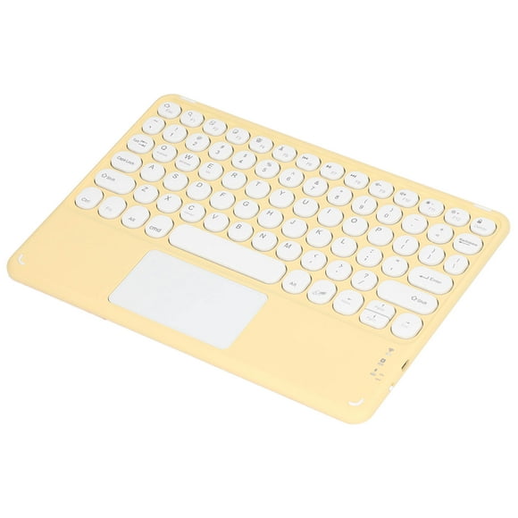 Computer Keyboards Wireless,Touch Wireless Keyboard Round Laptop Wireless Keyboard Wireless Keyboard Compact and Lightweight