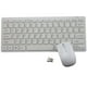 thumbnail image 1 of Mini juego de ratón ergonómico con teclado USB inalámbrico de 2,4G, suministros para ordenador portátil de escritorio y entretenimiento de oficina kenally DZ7590-01, 1 of 2