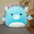 thumbnail image 4 of Jouet en Peluche Licorne Bleue 45cm, 4 of 5