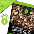thumbnail image 3 of Nut Cravings Mixed Nuts Roasted & Salted Brazils, Pecans, Almonds, Hazelnuts, Cashews (2 lbs), 3 of 10
