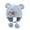 Blue, variant on Winter Warm Baby Hats Toddler Earflap Bear Hat with Soft Ball Unisex Infant Snow Cap Fleece Warm Hemming Caps for Newborn