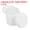 White, variant on Uxcell Empty Plastic Paint Pail with Sealing Lid 0.04 Gallon White 2 Pack