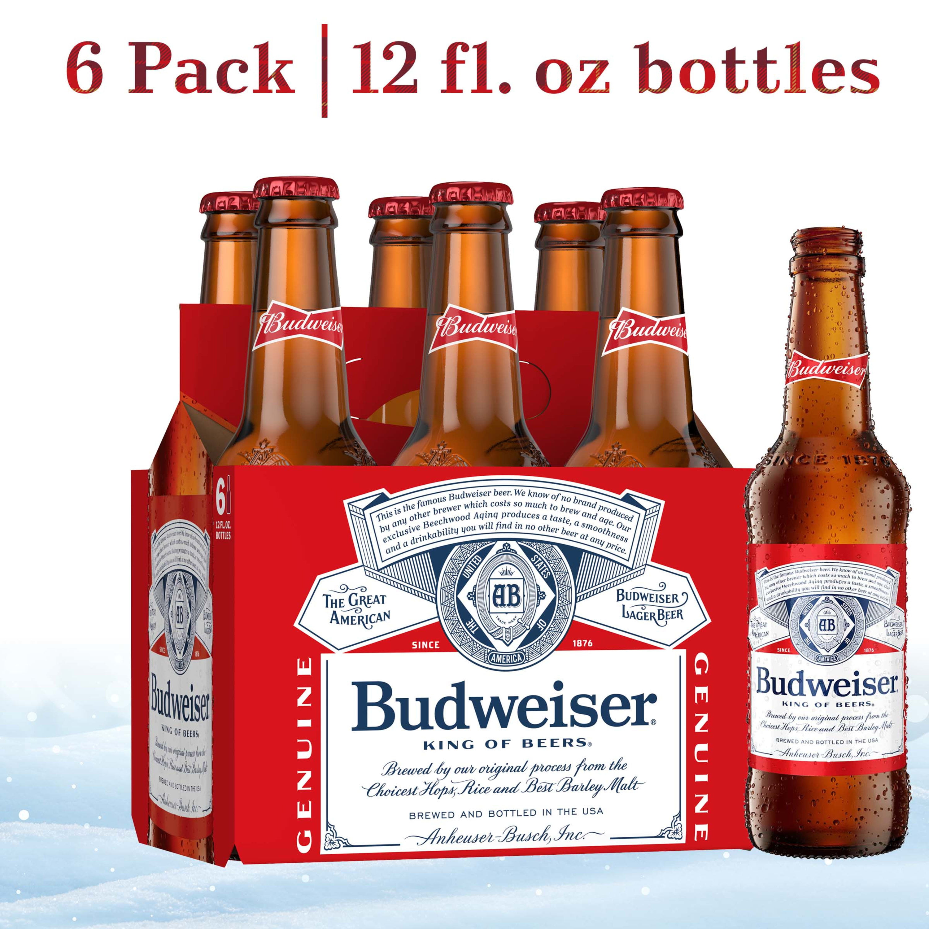 Budweiser Beer 6 Pack 12 Fl Oz, Budweiser Bottle Fire Pit