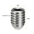 thumbnail image 2 of Uxcell M6 x 8mm 304 Stainless Steel Spring Hex Socket Ball Point Set Screws 20 Pack, 2 of 6