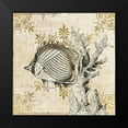 thumbnail image 2 of Allen, Kimberly 12x12 Black Modern Framed Museum Art Print Titled - Marine Life 1, 2 of 5