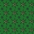 thumbnail image 1 of Ahgly Company Machine Washable Indoor Square Transitional Deep Emerald Green Area Rugs, 4' Square, 1 of 7