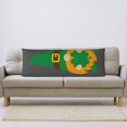 thumbnail image 6 of Bixox Spring St Patrick’S Day Irish Gnomes Print Body Pillow Cover with Zipper Closure, Cozy Fuzzy Fleece Body Pillow Case Cover 20 x 54 Inches,Long Body Pillow Pillowcase, 6 of 6