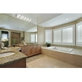 thumbnail image 3 of 5 Light Bath Vanity In Fusion Style 38.4 Inches Wide By 7 Inches High-Brushed Nickel Finish Z-Lite 169-5V-Bn, 3 of 4