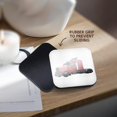 thumbnail image 4 of 3drose, Metallic Red Semi Truck in Three Quarter View, Set of 8 Coasters - Soft, 4 of 7