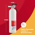 First Alert REC5 Recreation Fire Extinguisher UL Rated 5BC, White