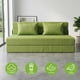 thumbnail image 3 of Sofá Cama Plegable Nube DR JOOHN Matrimonial Verde, 3 of 7