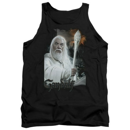 The Lord of The Rings Movie Gandalf The White Signature Adult Tank Top Shirt