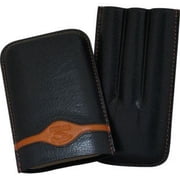 3 FINGER CIGAR CASES TURINO SPORT by CUBAN CRAFTERS - HANDCRAFTED LEATHER CASE