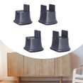 thumbnail image 6 of TISHITA 4 Pieces Bed Leg Furniture Support Chair Height Extenders Furniture Leg Lifts for Cabinet Living Room Sofa Desk Gray, 6 of 8