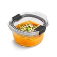 thumbnail image 5 of Rubbermaid Brilliance Glass Round Leak-Proof 2.9-Cup Food Storage Container, 5 of 6