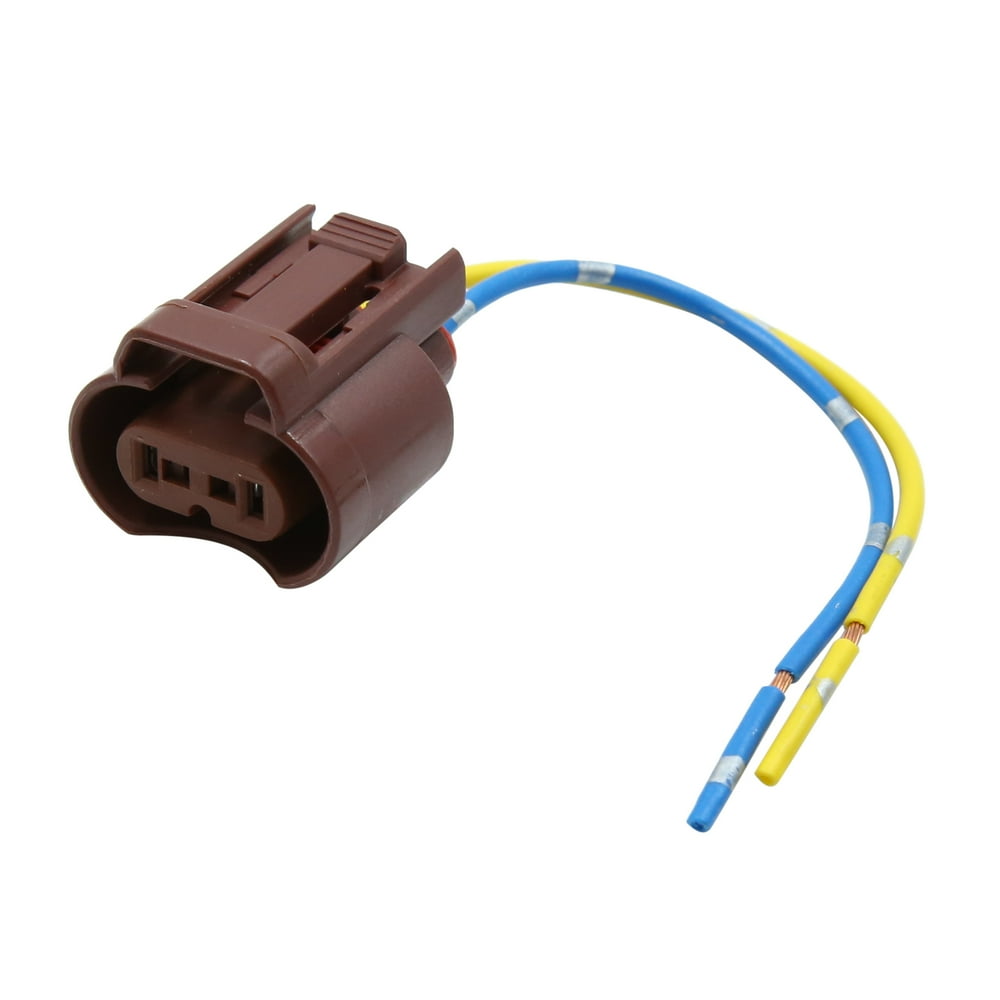 DC 12V Brown 9006 Car Female Headlight Lamp Socket Wiring Adapter
