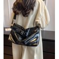 thumbnail image 4 of Kukuzhu Hobo Bag for Women PU Leather Shoulder Crossbody Bag Soft Purse Handbag Slouchy Large Totes Retro Top Handle Bag, 4 of 7