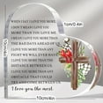 thumbnail image 4 of Acrylic Heart Sympathy Memorial Gift for Loss of Loved One Condolence Remembrance Keepsake Table Decor for Mom Dad Grandma Friend Remembrance Decor, 4 of 5