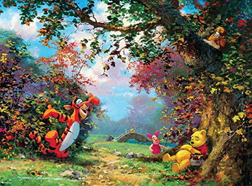 20 Pièce Disney carte postale Jigsaw Puzzle Winnie the Pooh & Friends 