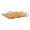 thumbnail image 3 of YiBai Paper Plates, Fry Chicken Burger Disposable Paper Tray Food Grade Kraft Paper Dinner Tray Snack Paper Tray Biodegradables Barbecue Tray Paper Tray(Brown,10pcs), 3 of 6