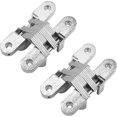 thumbnail image 1 of Jinyi Hin , Zinc Alloy Invisible Hins With Satin Finish For Folding Door (2pcs), 1 of 5