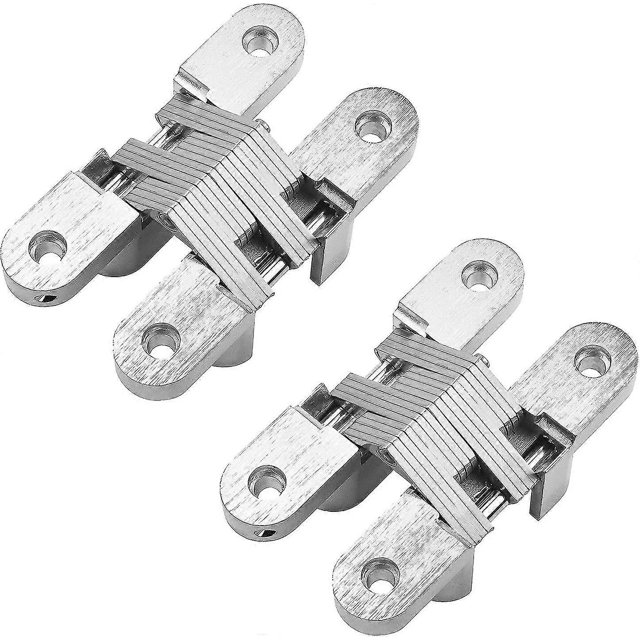 Jinyi Hin , Zinc Alloy Invisible Hins With Satin Finish For Folding Door (2pcs)