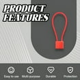 thumbnail image 4 of MELIVO Bike Lock,11.02" Bike Lock Cable,Opening Steel Cable Bicycle Lock Bike Lock with Key,Red, 4 of 7